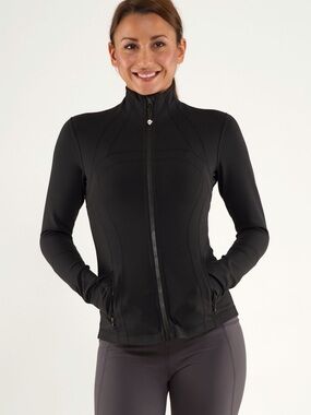 LULULEMON define jacket black size 8